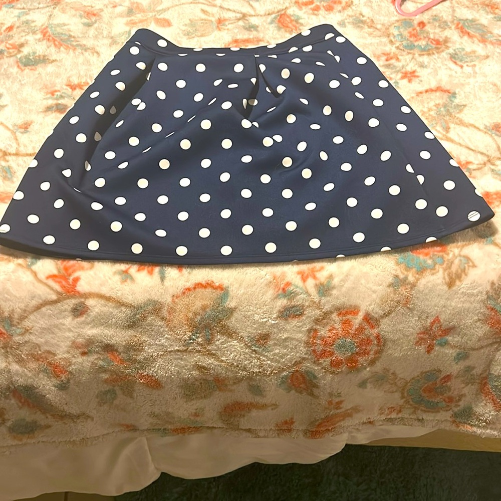 Polk-a-dot skirt